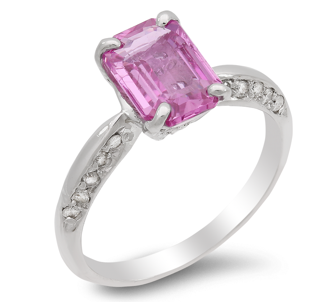 Diamond and Sapphire Ring - SKU#: 10464