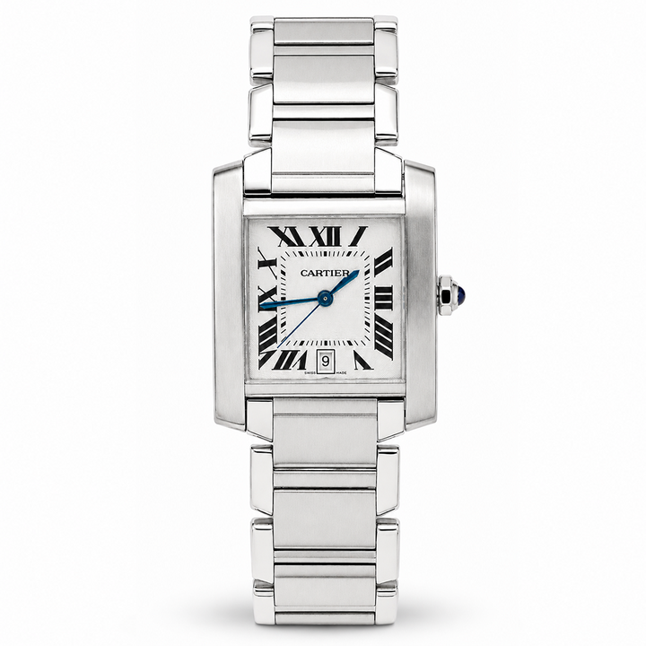 Cartier Tank Stainless Steel Watch
