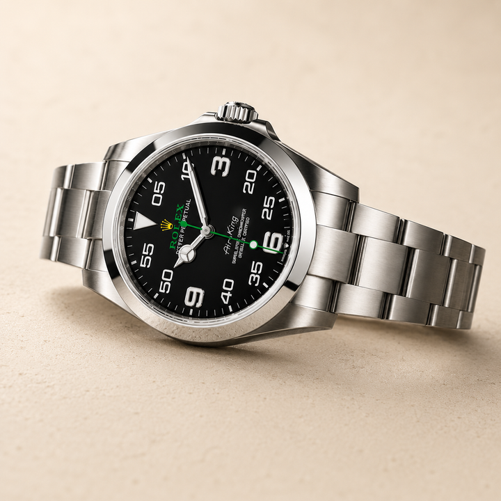 Pre-Owned Rolex Air-King 40mm Oystersteel – Black Dial Automatic Watch