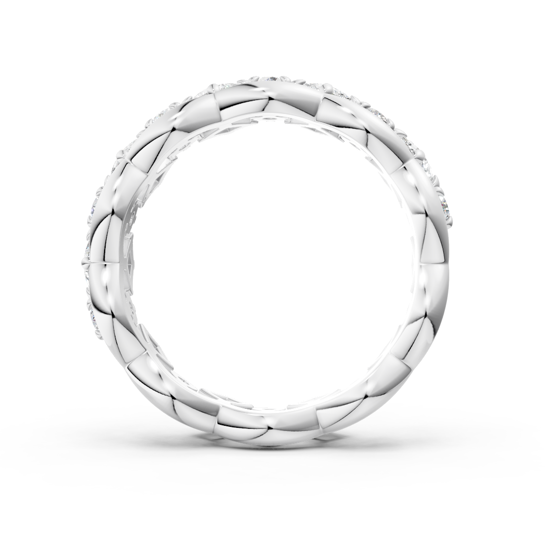 18K gold crown-inspired ring