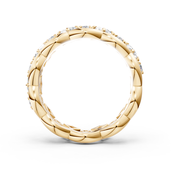 18K gold crown-inspired ring