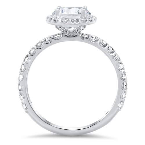 A promise of forever, set in gleaming 18K white gold