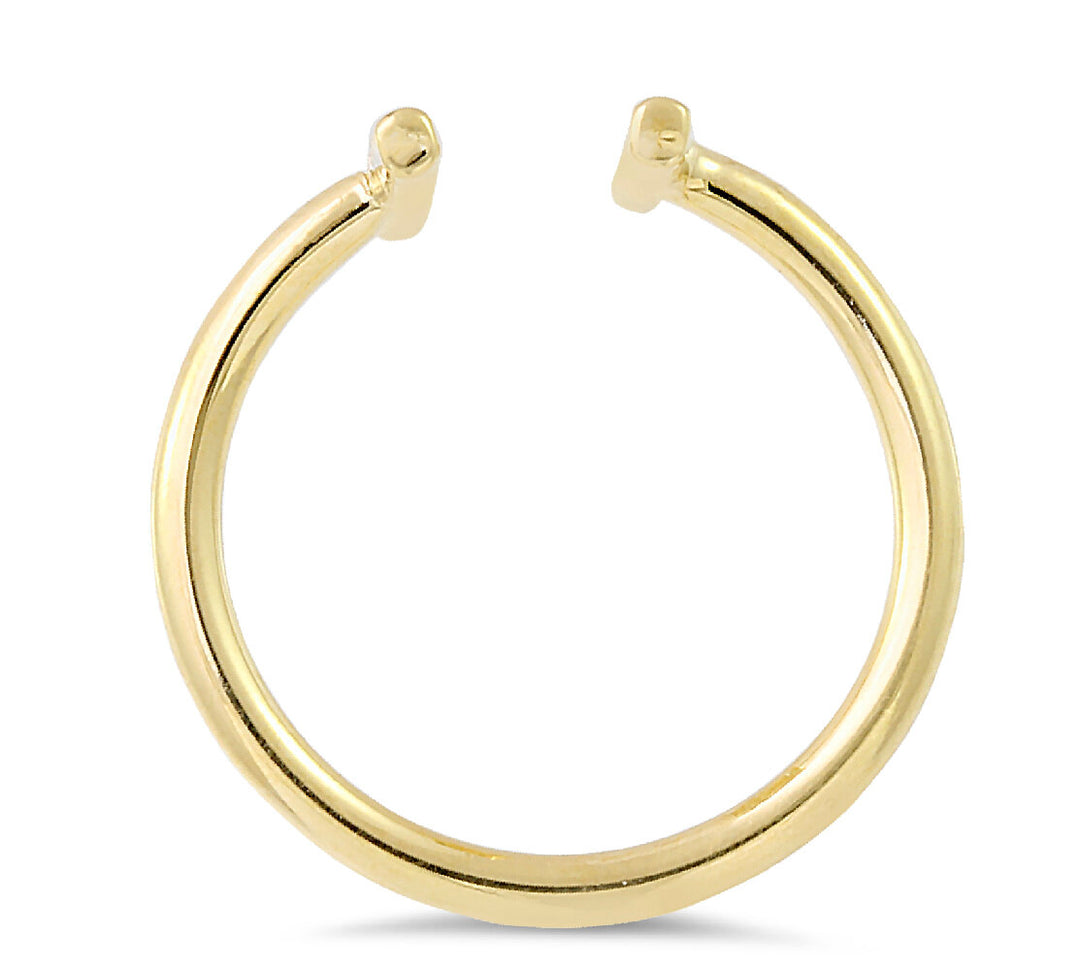 18K gold diamond ring - SKU#: 28388