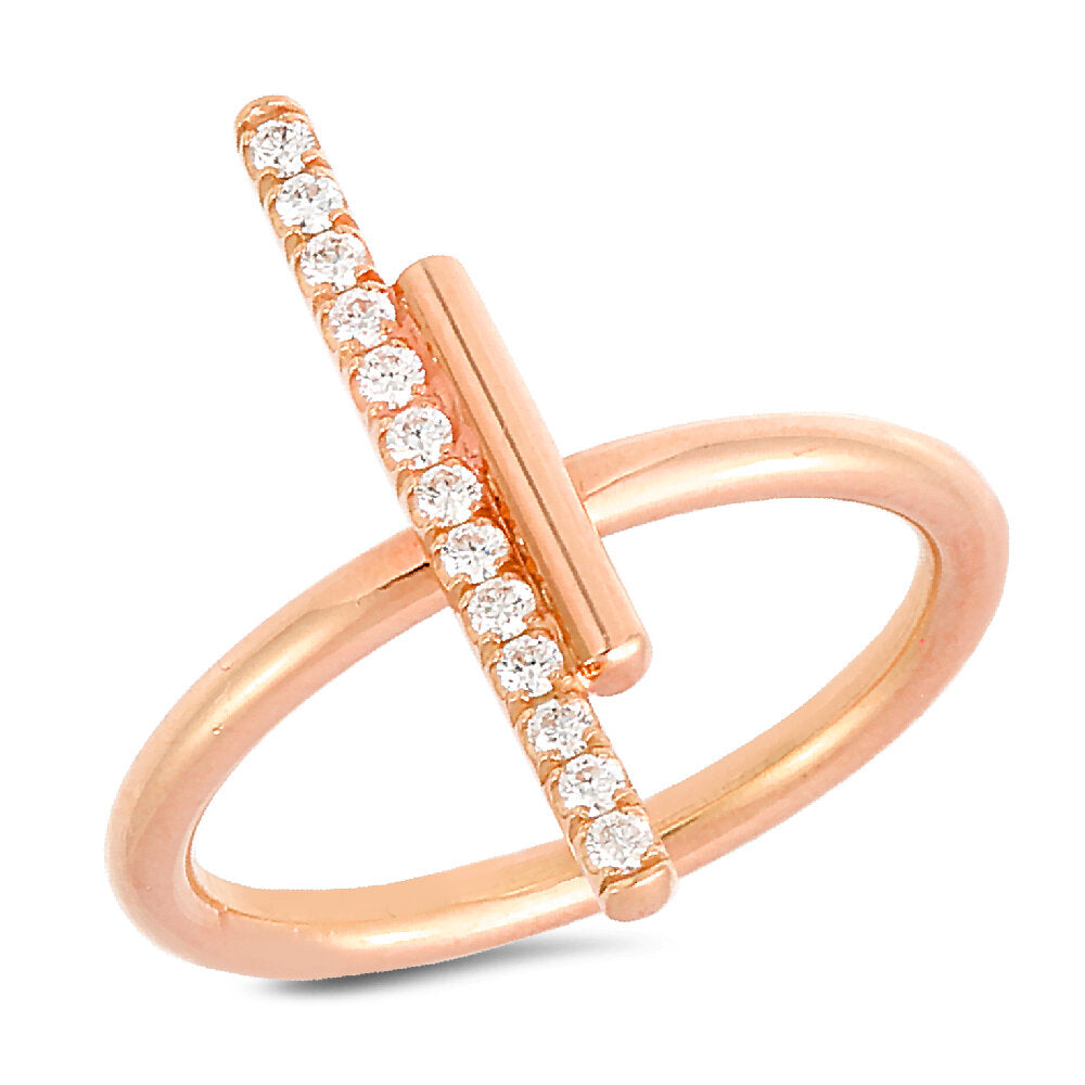 18K gold diamond ring - SKU#: 28557