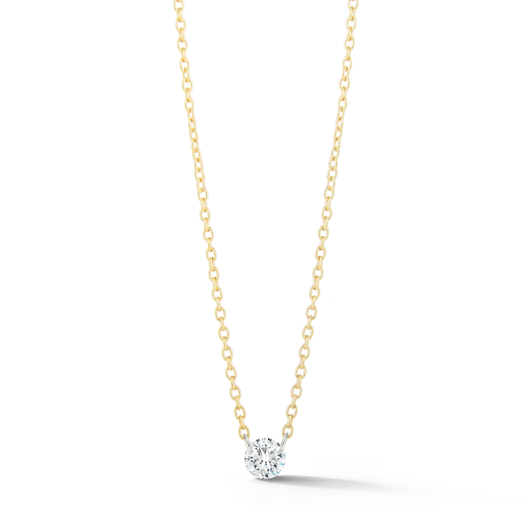 Diamond necklace in 18K gold - SKU#: 28727